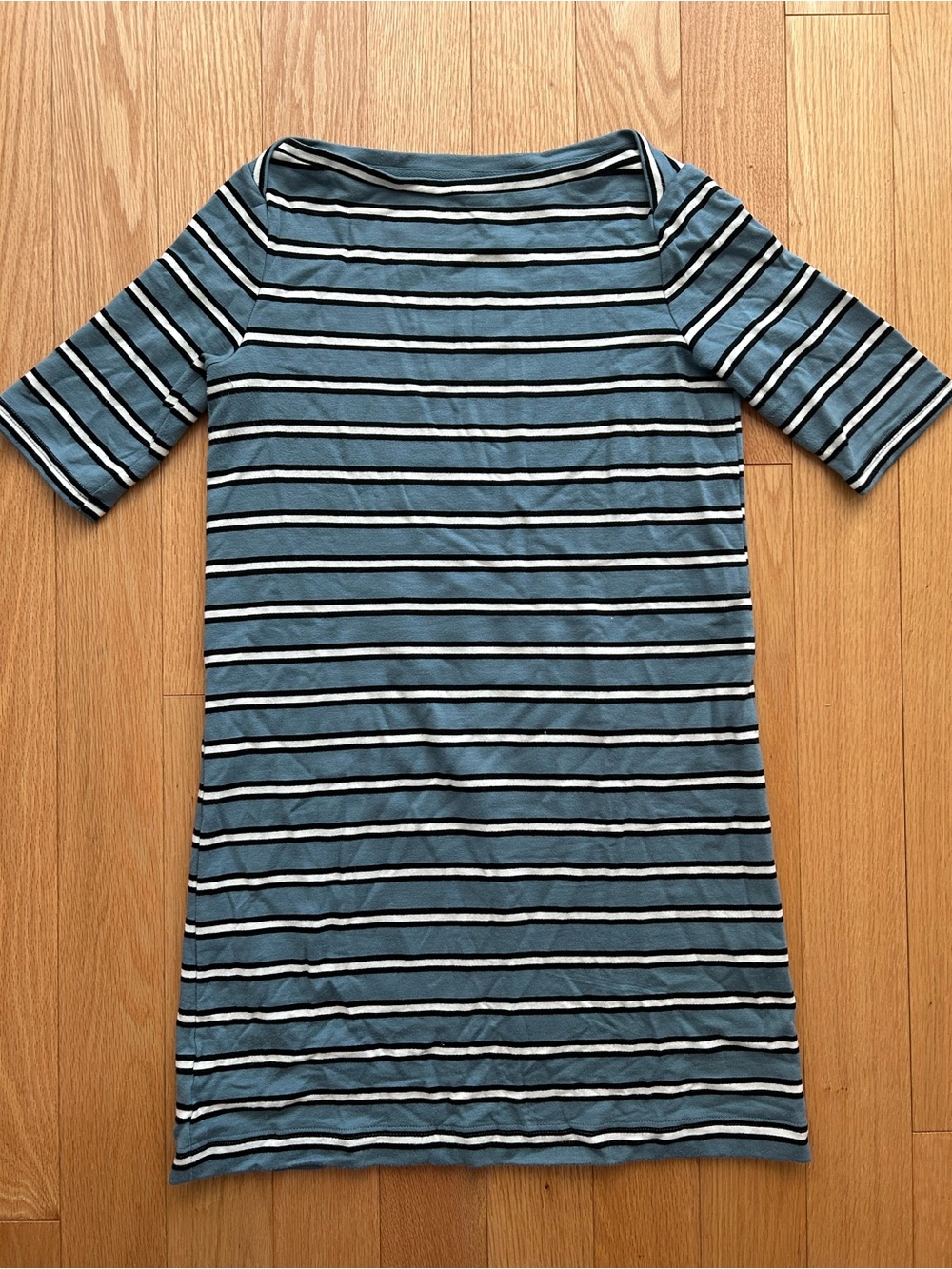 Lou & Grey Blue Striped Boatneck Tunic